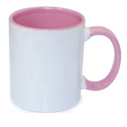 Kubek biały z kolorowym...