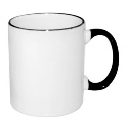 Kubek biały z kolorowym...