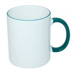 Kubek biały z kolorowym...