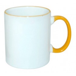 Kubek biały z kolorowym...