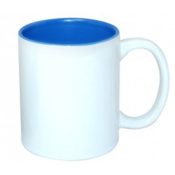 Kubek biały z kolorowym...