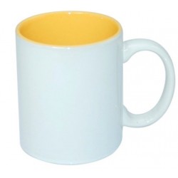 Kubek biały z kolorowym...