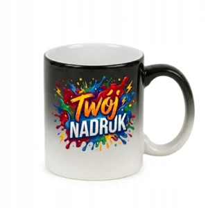 KUBEK MAGICZNY POŁYSK 330 ML Z NADRUKIEM